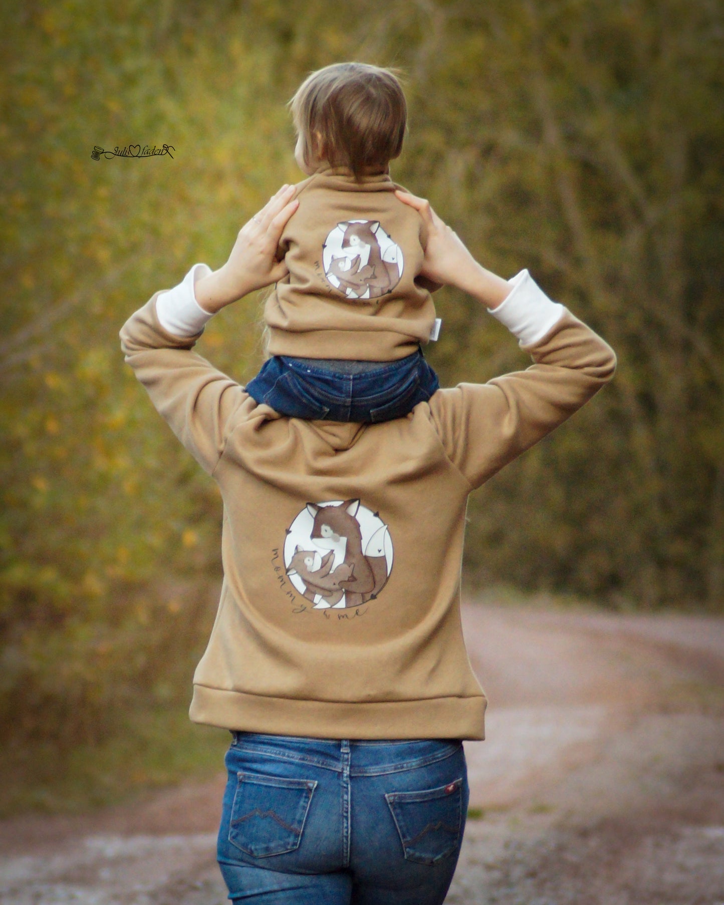 Mommy&Me - XXL Bügel-Bild Bügelbild Eigenproduktion