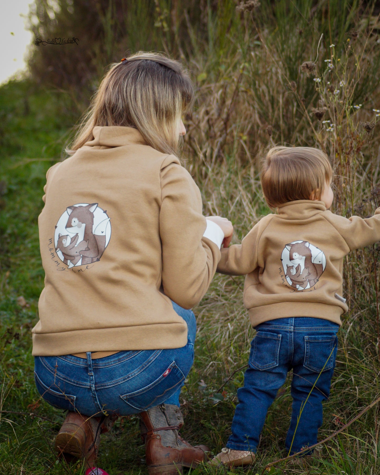 Mommy&Me - XXL Bügel-Bild Bügelbild Eigenproduktion