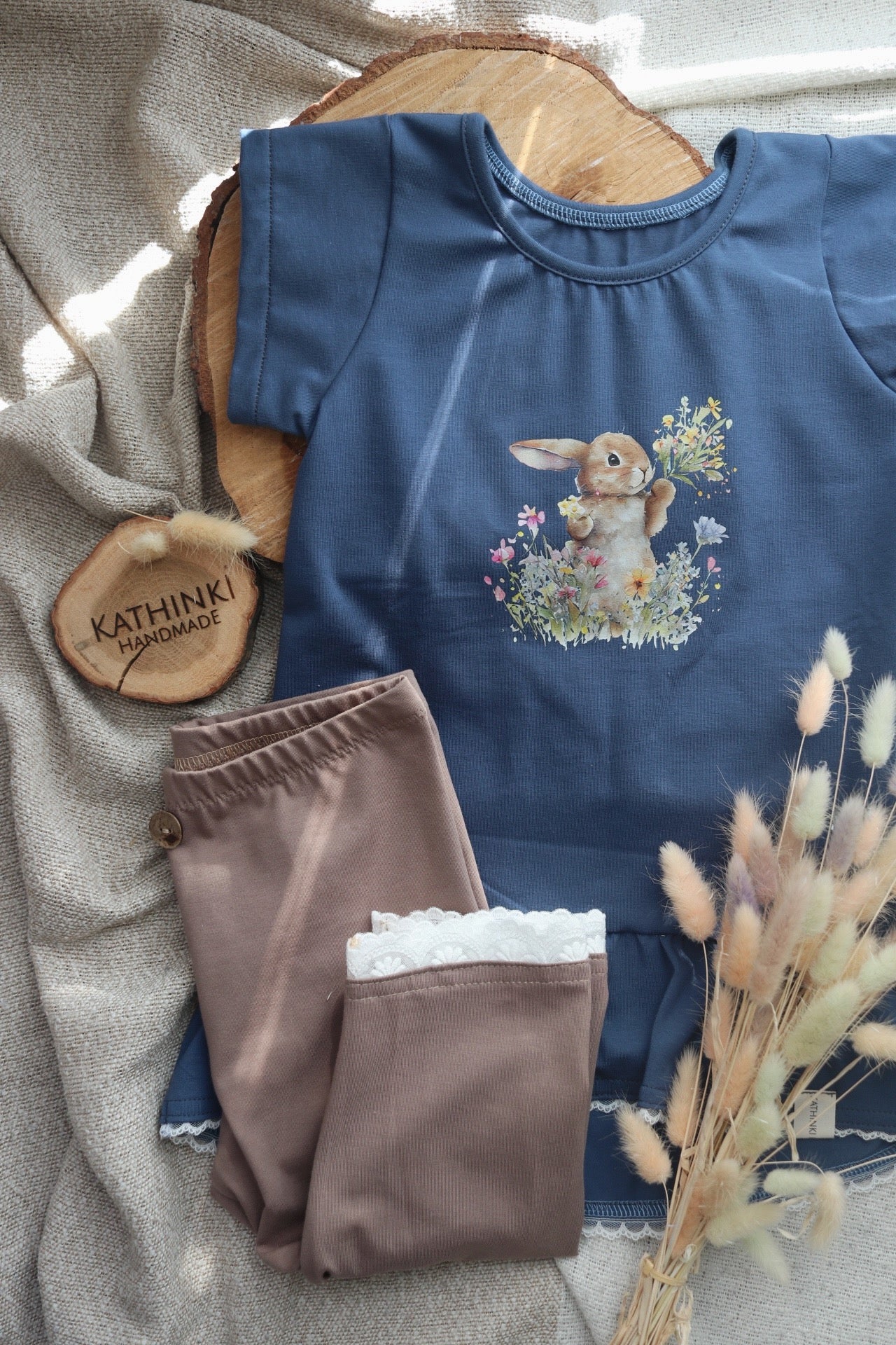 Aquarell Hase II Bügel-Bild Bügelbild Eigenproduktion