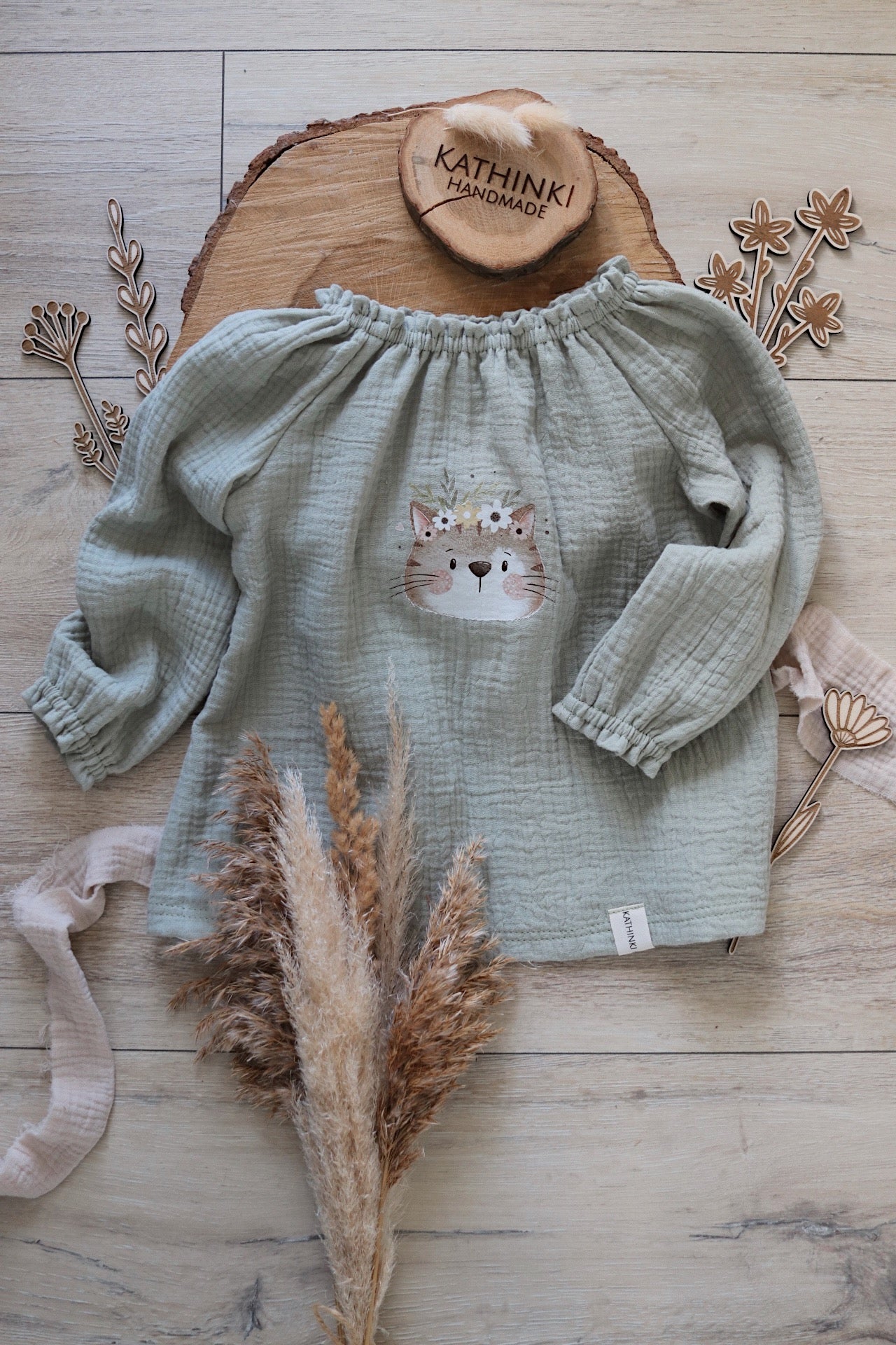 Katze - Bügel-Bild Bügelbild Eigenproduktion