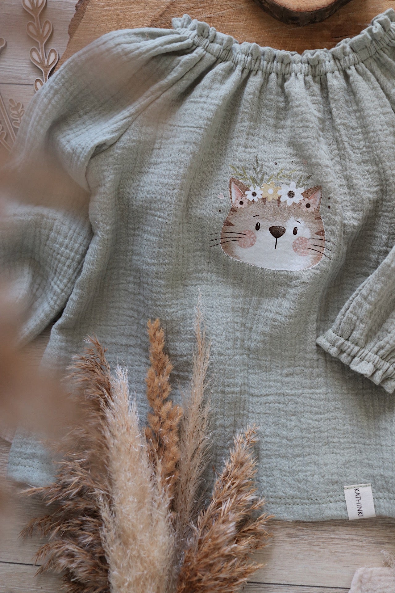 Katze - Bügel-Bild Bügelbild Eigenproduktion