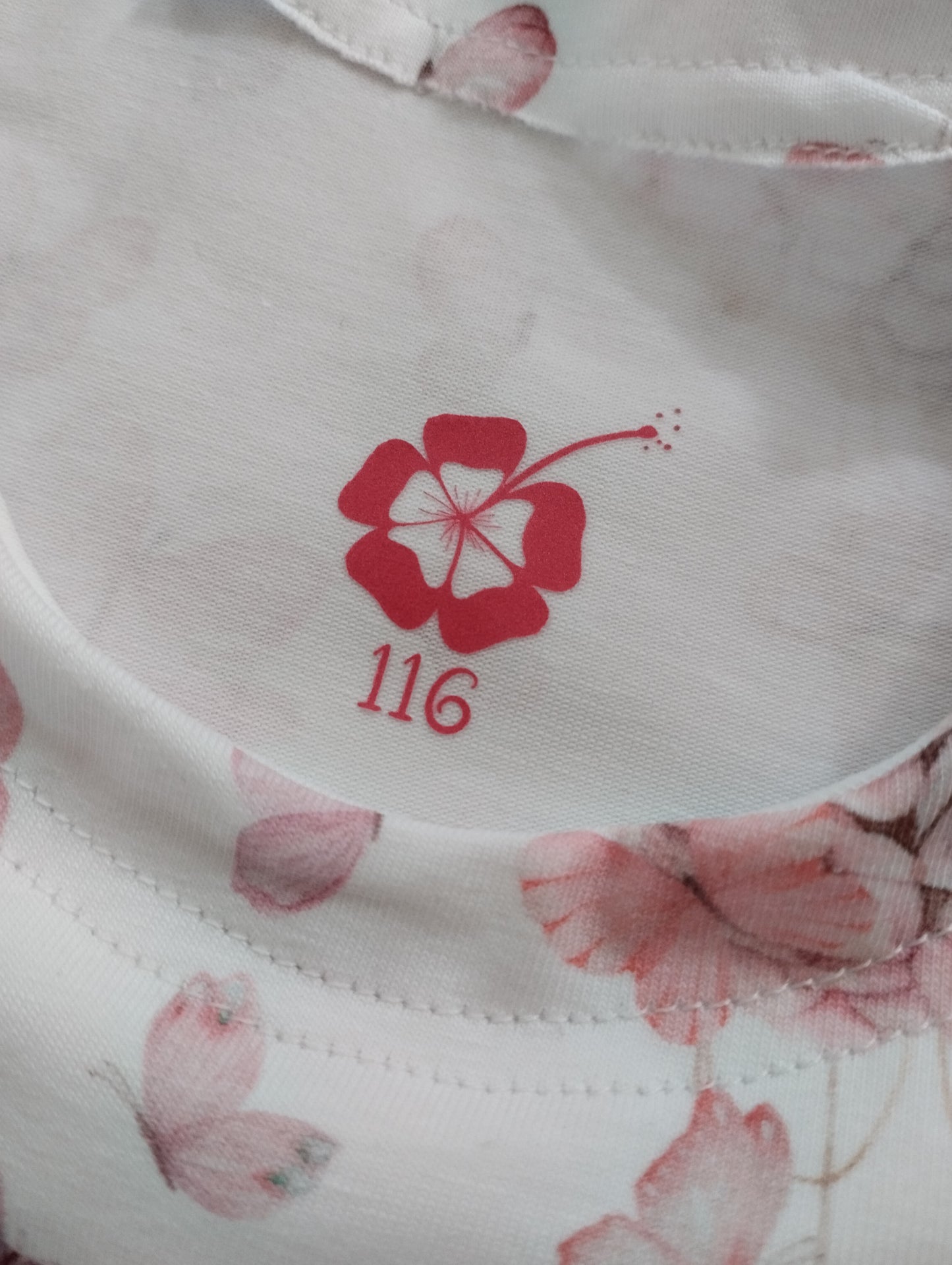 10 Stück Blume Größen-Bügelbilder Set Größenlabel Eigenproduktion