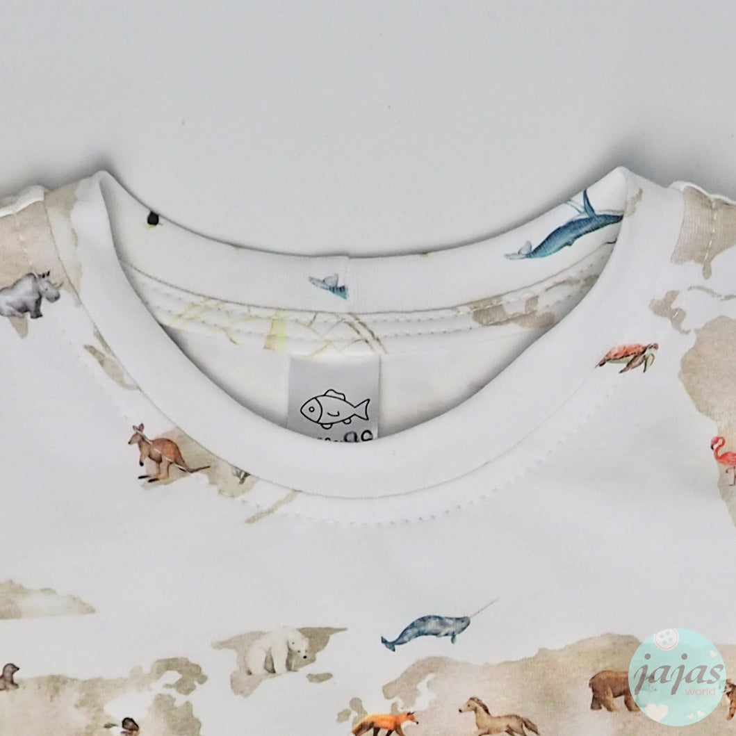 5 Stück Größen Label zum beschriften Satin Label Sommer Set in Weiß