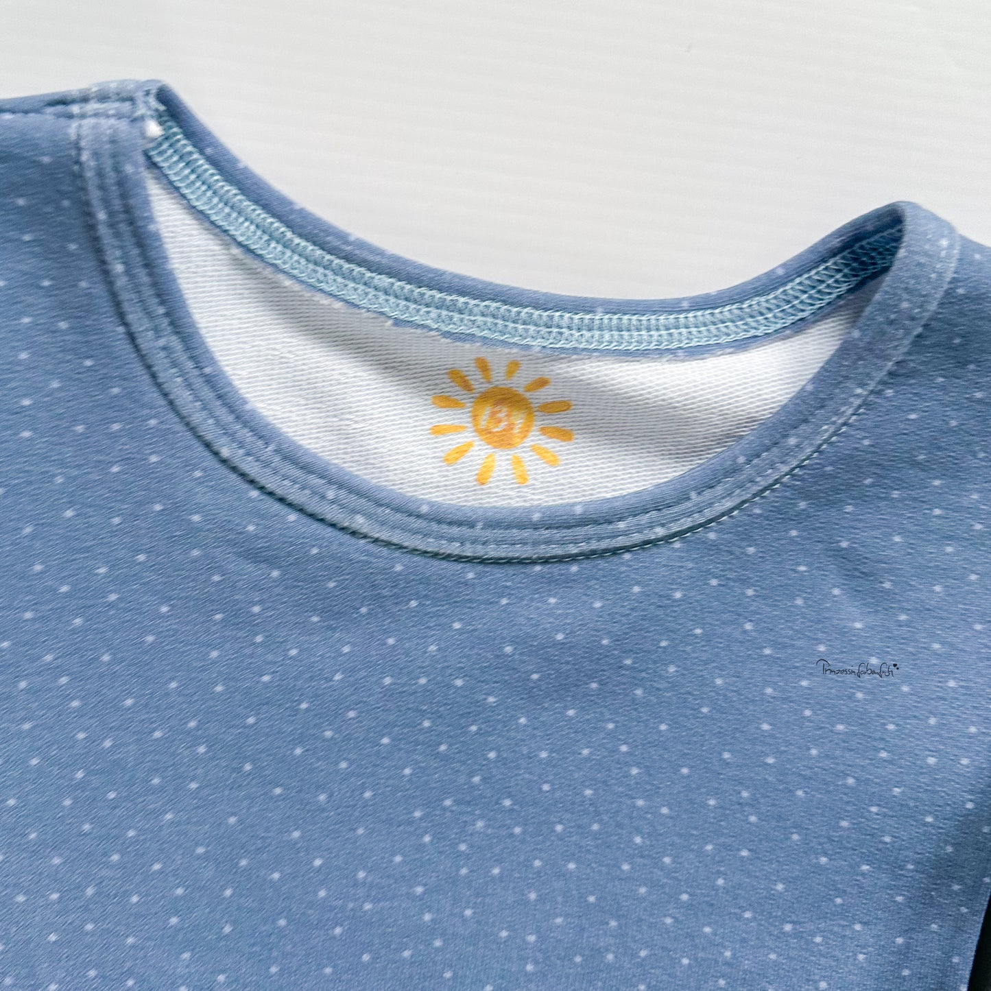 10 Stück Sonne Größen-Bügelbilder Set Größenlabel Eigenproduktion