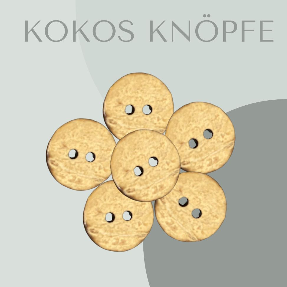Kokosknopf Rund 20mm