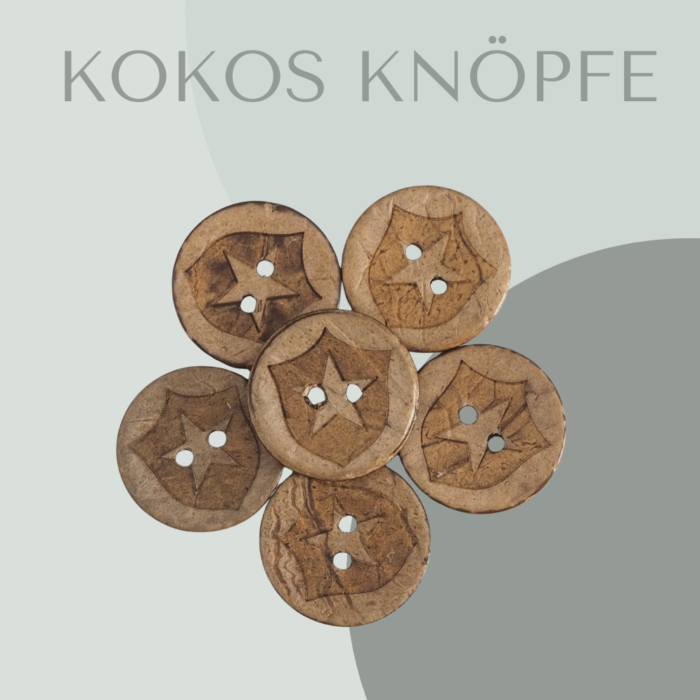 Eigenproduktion Kokosknopf Polizei Abzeichen 20mm