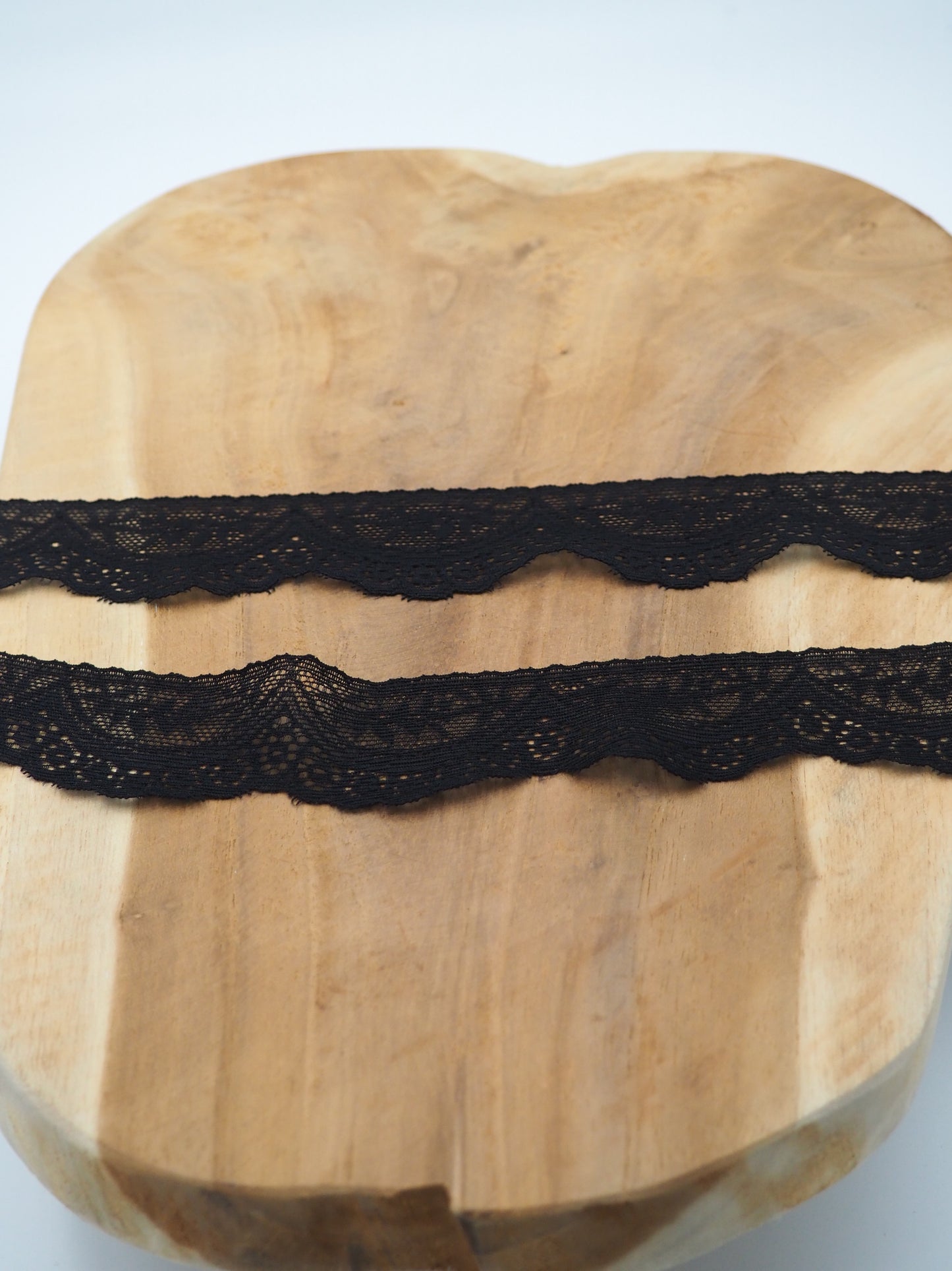 elastische Spitze 35mm Schwarz