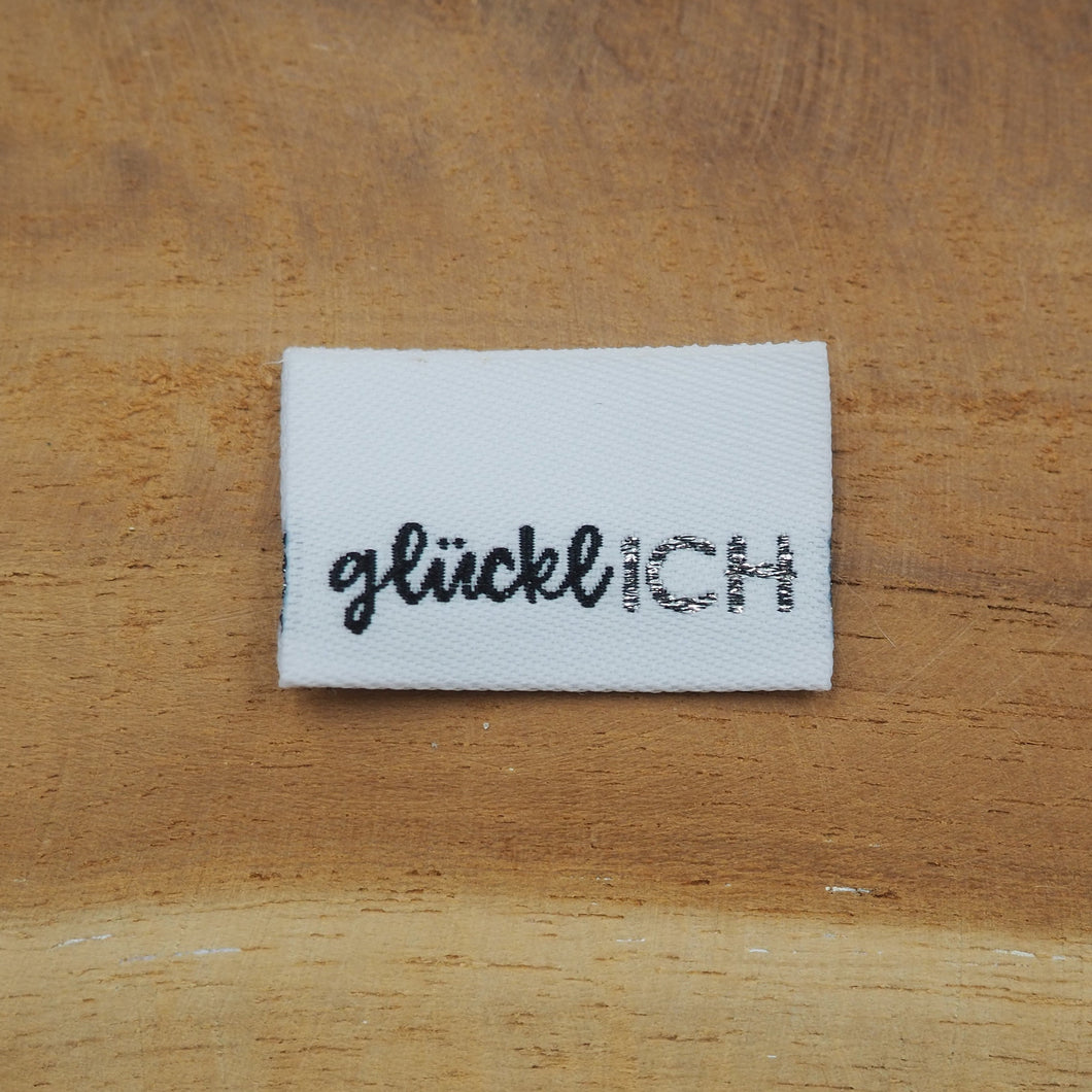 glücklICH in Weiß Web-Label Eigenproduktion