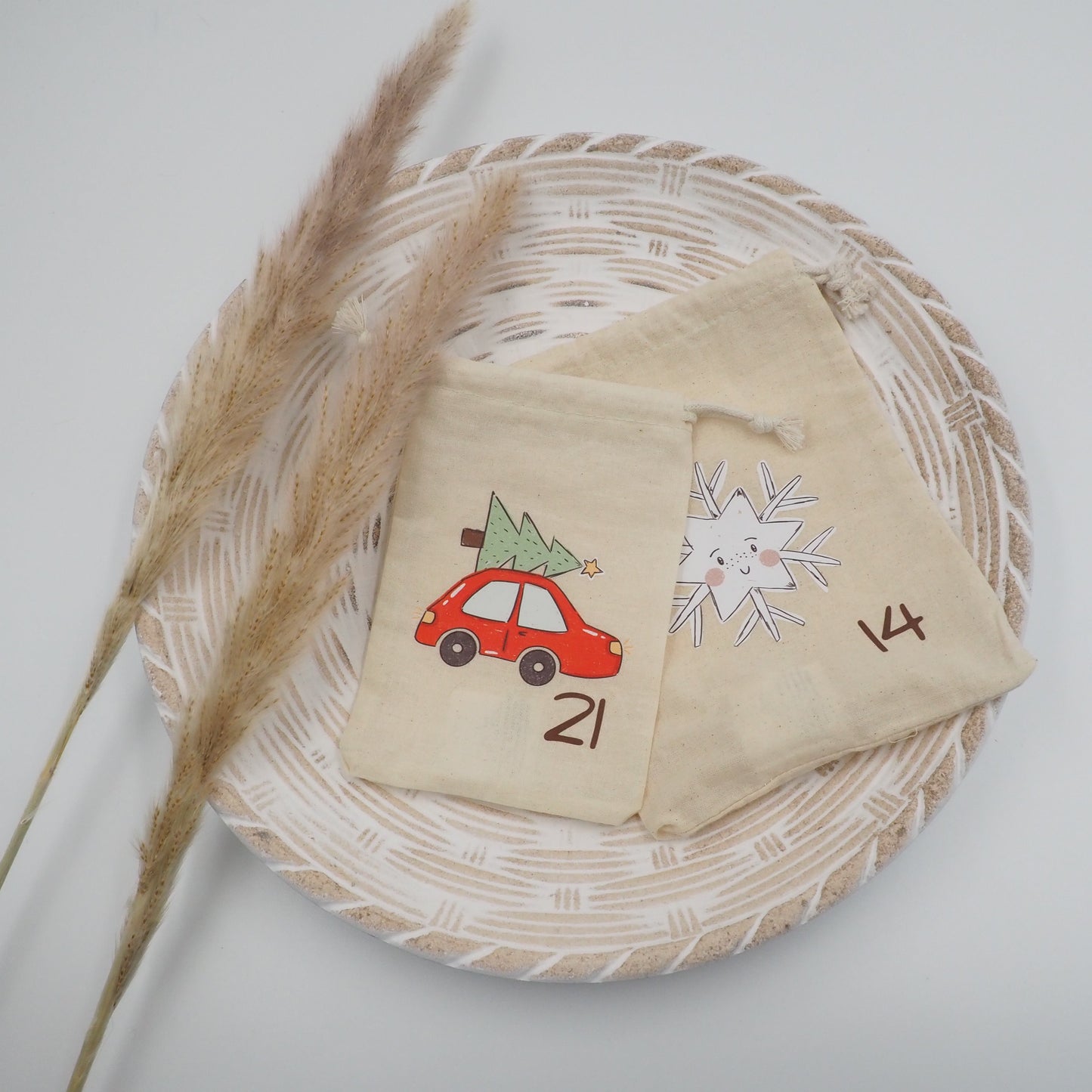 DIY Adventskalender IV Bügel-Bild Eigenproduktion