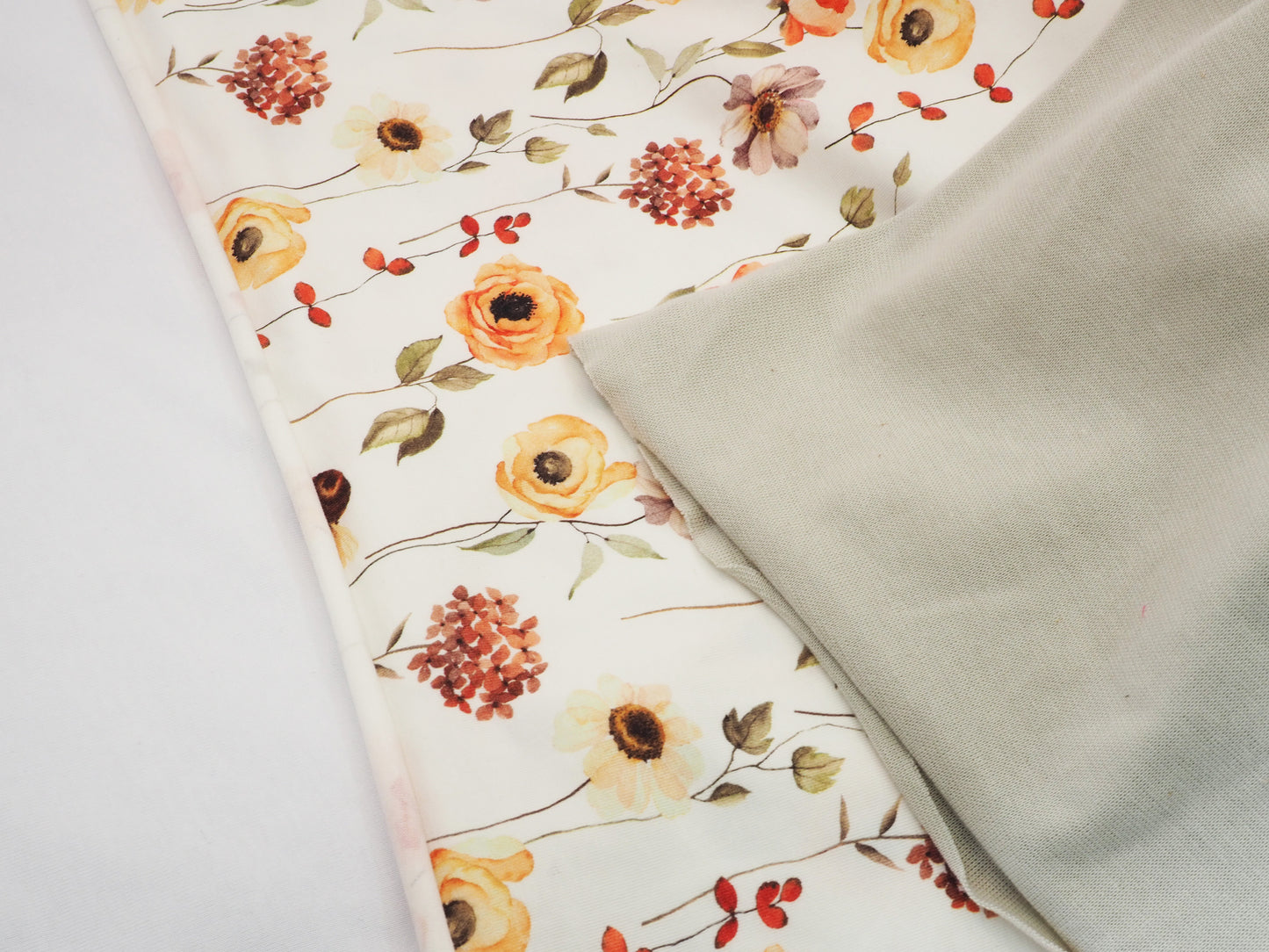 Blumenstoff Jersey Sommerblumen