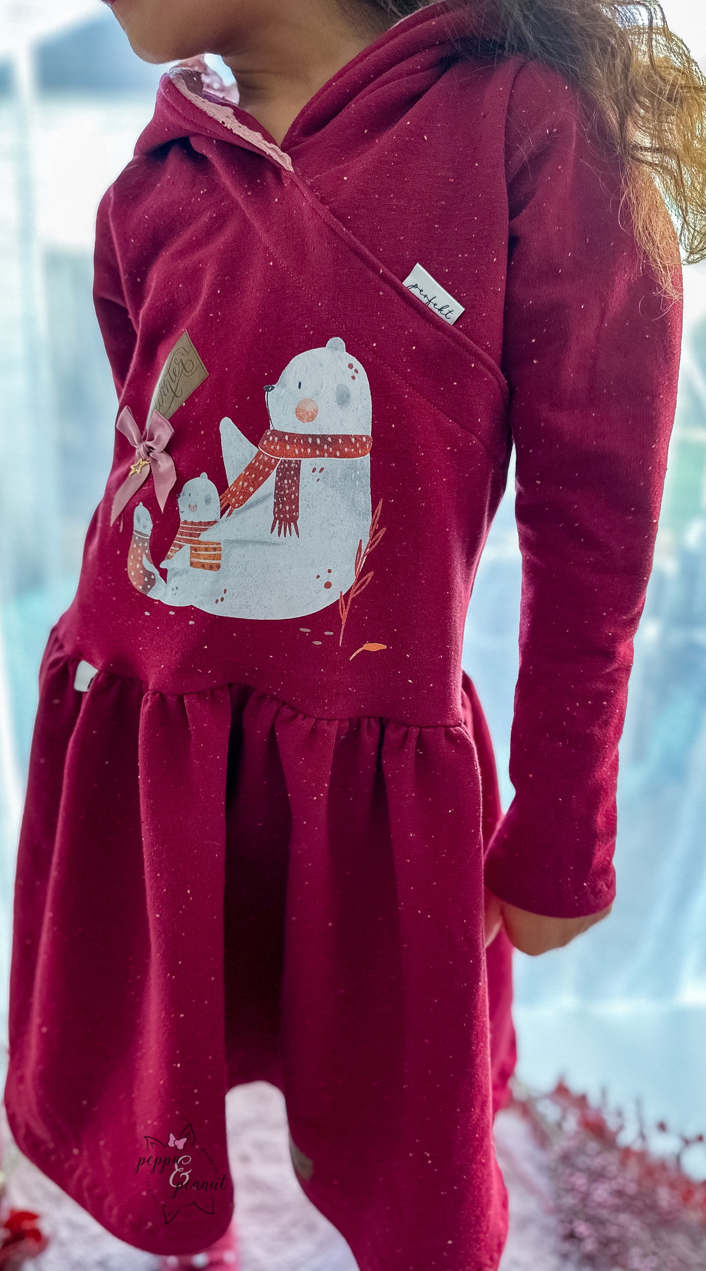 perfekt / unperfekt Web Label gewebt Eigenproduktion