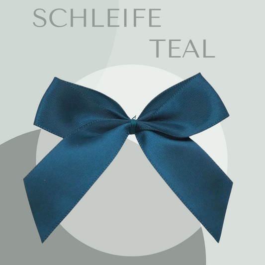 2 Schleifen Groß Teal