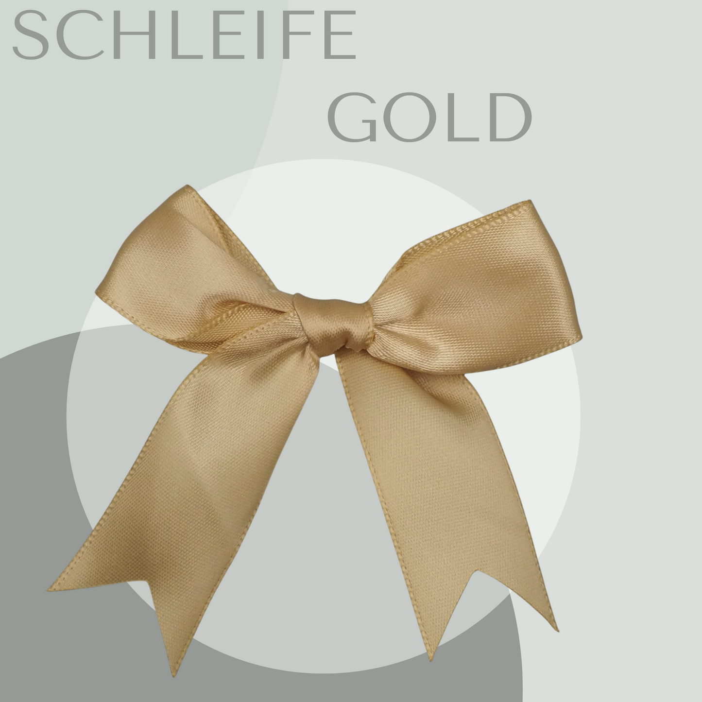 2 Schleifen XL Gold