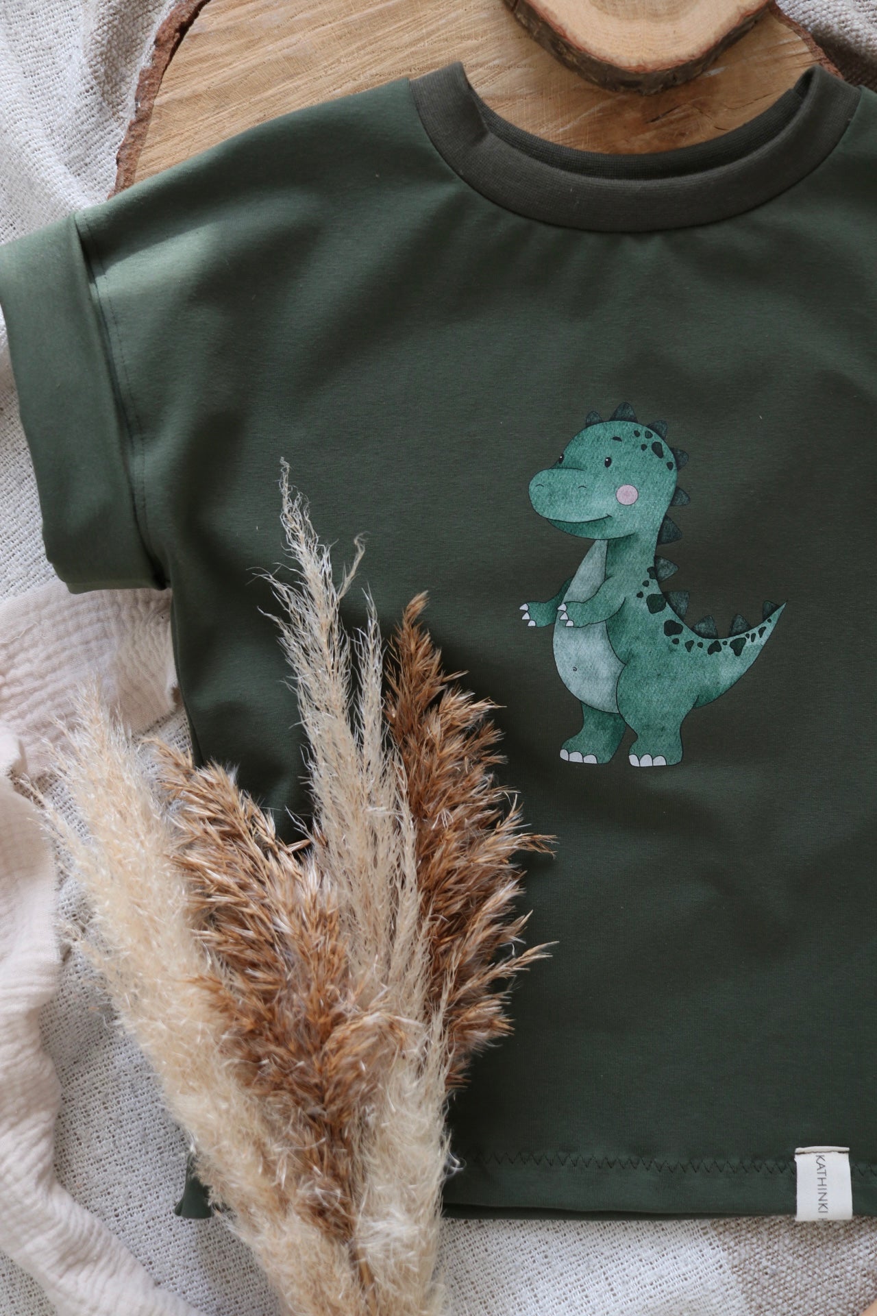 Dino- Maxi Bügel-Bild Bügelbild Eigenproduktion