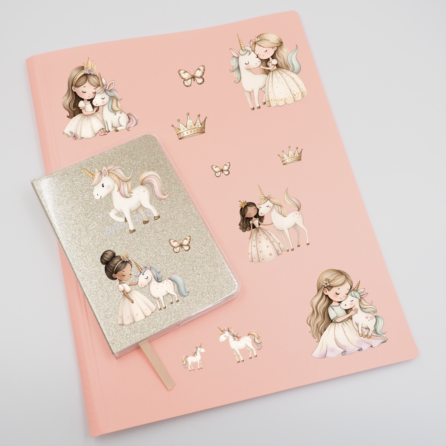 Prinzessin Rub-On Sticker Set