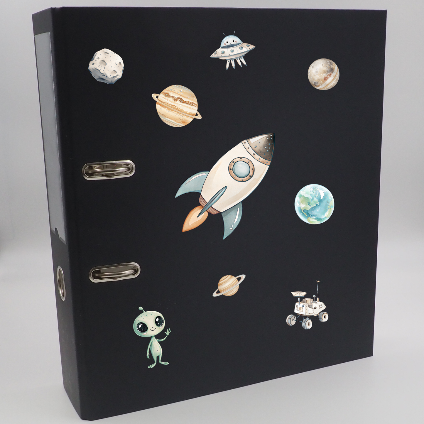 Astronaut Rub-On Sticker Set