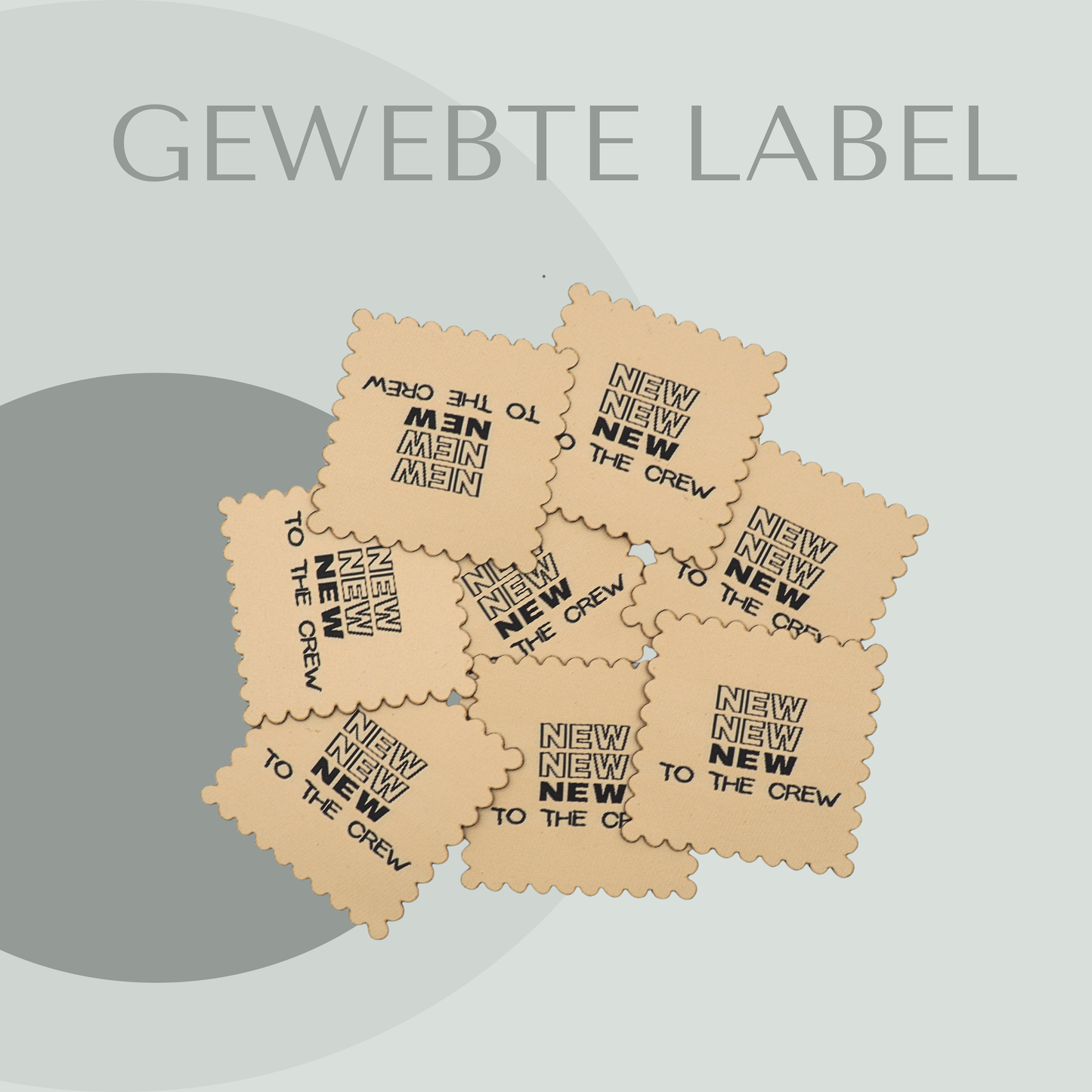 "New to the crew" Label gewebt Eigenproduktion