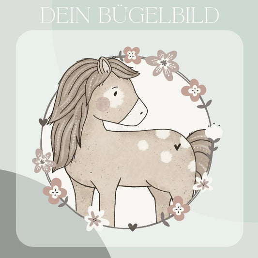 Pferd - Bügel-Bild Bügelbild Eigenproduktion