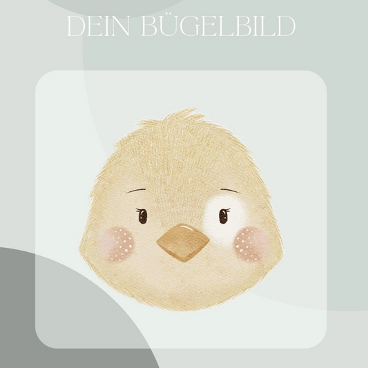 Küken, Bügelbild 