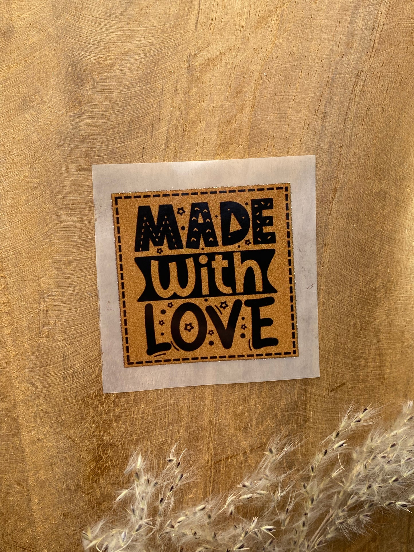 Made with Love Bügel-Label Eigenproduktion