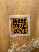 Lade das Bild in den Galerie-Viewer, Made with Love Bügel-Label Eigenproduktion
