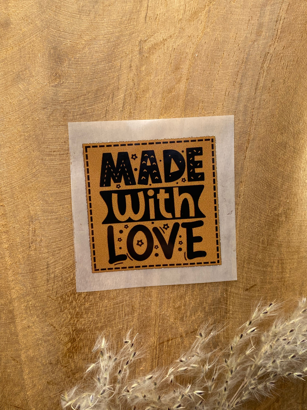 Made with Love Bügel-Label Eigenproduktion