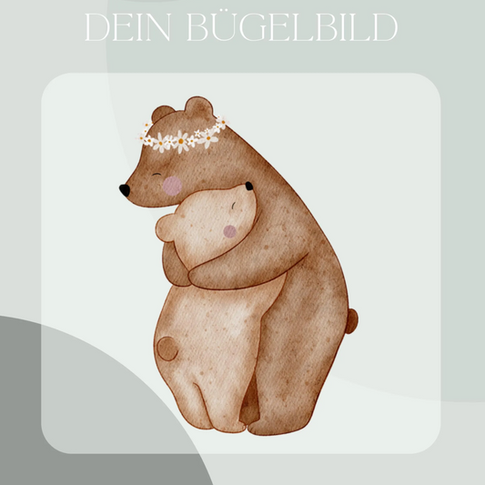 Mama Bär Bügel-Bild Bügelbild Eigenproduktion