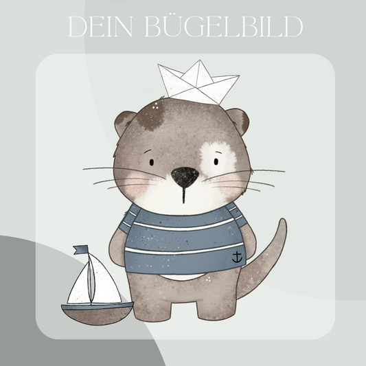 Otter, Bügelbild