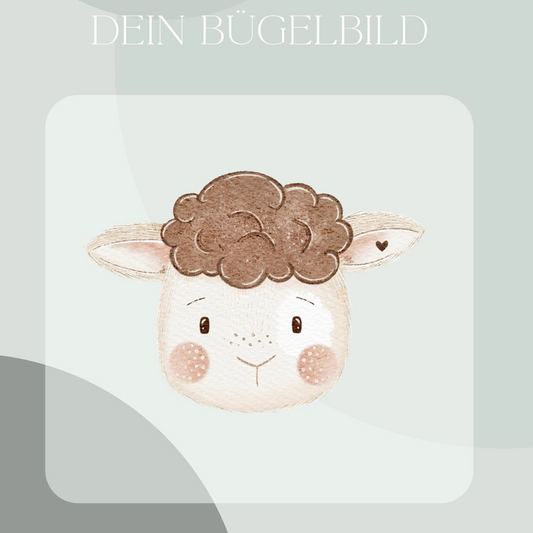 Schaf, Bügelbild