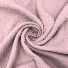 Lade das Bild in den Galerie-Viewer, Musselin Knötchen Double Gauze - Rosa

