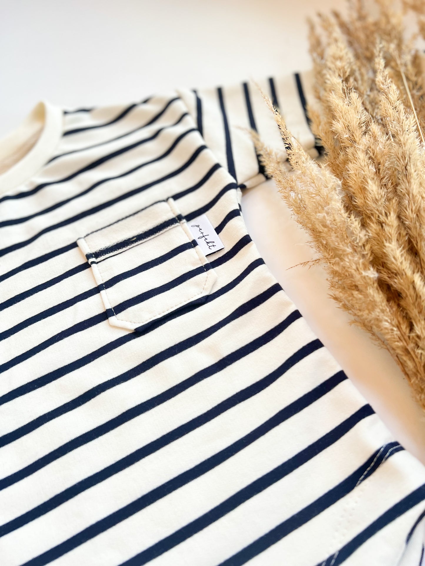 perfekt / unperfekt Web Label gewebt Eigenproduktion