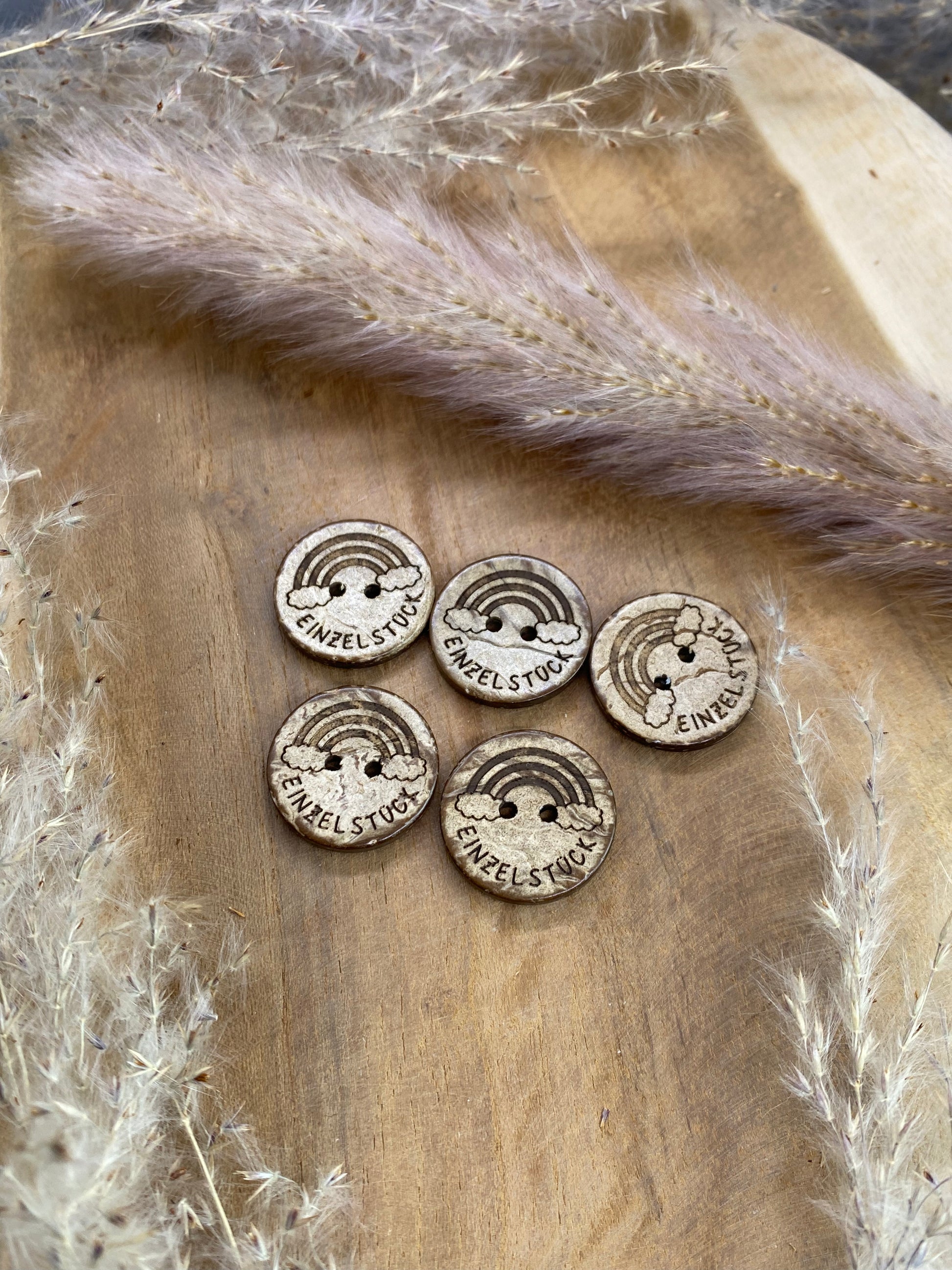 Kokosknopf Einzelstück 20mm - Ameloua