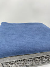 Lade das Bild in den Galerie-Viewer, Musselin Uni Double Gauze - Jeans
