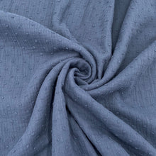 Lade das Bild in den Galerie-Viewer, Musselin Knötchen Double Gauze - Navy
