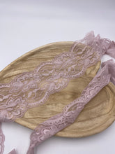 Lade das Bild in den Galerie-Viewer, elastische Spitze 100mm mauve
