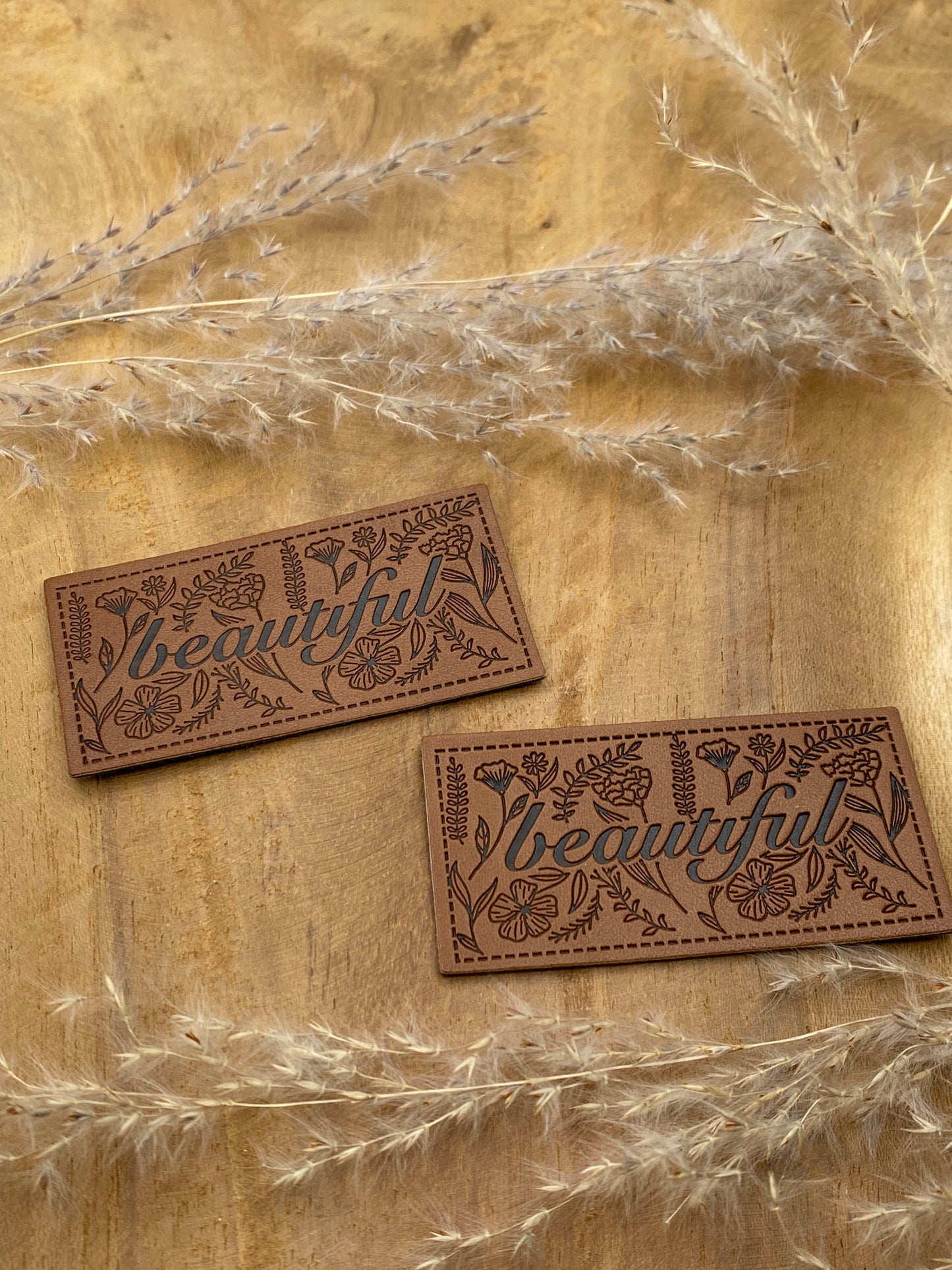 beautiful Kunstlederlabel Kunstleder Label Eigenproduktion