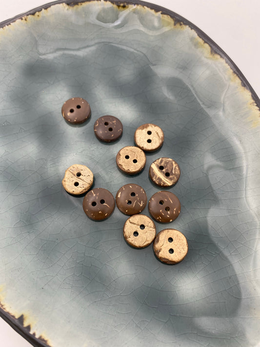 Kokosknopf Rund 10 mm - Ameloua