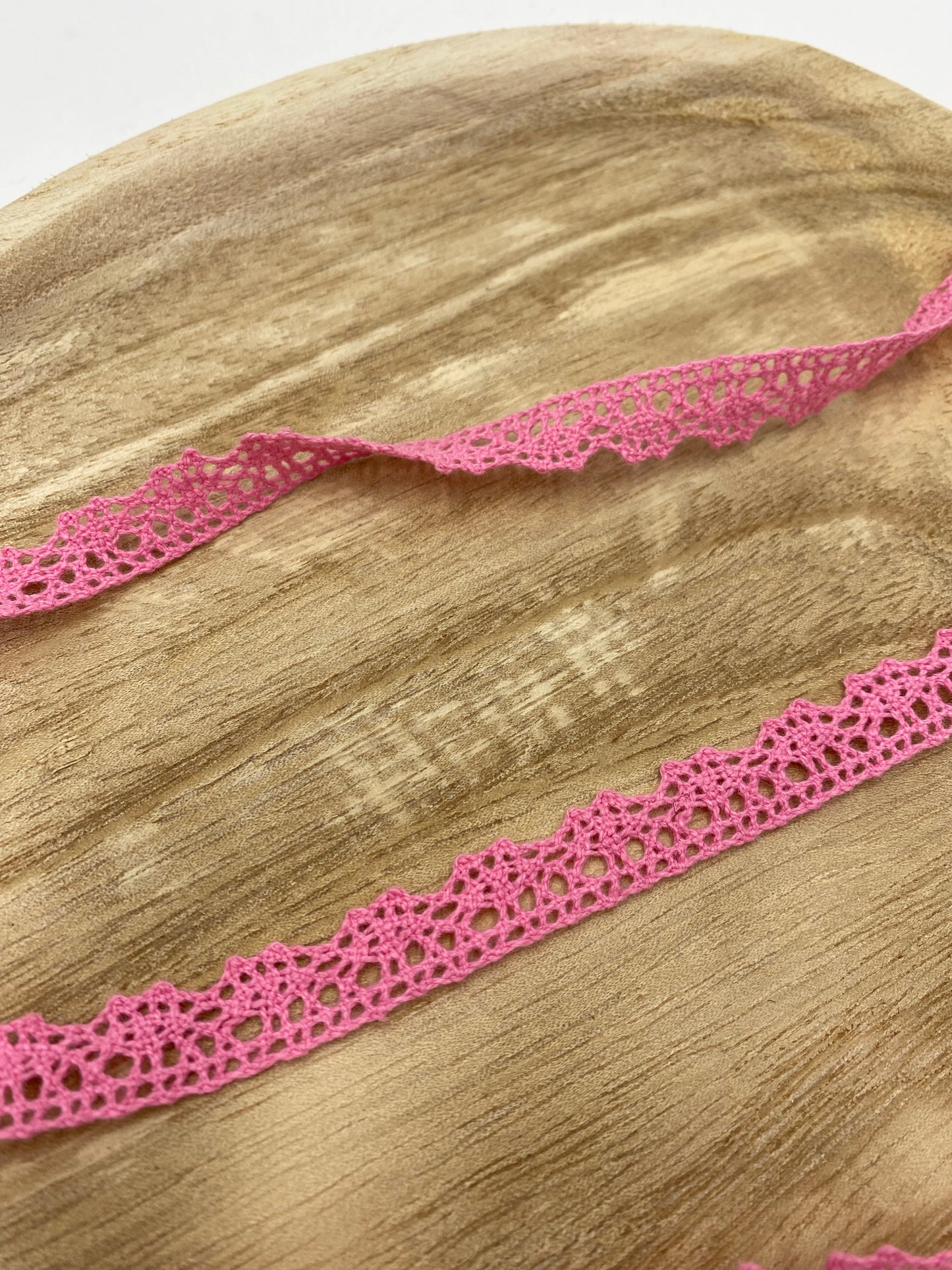 Klöppel Spitze 14mm pink