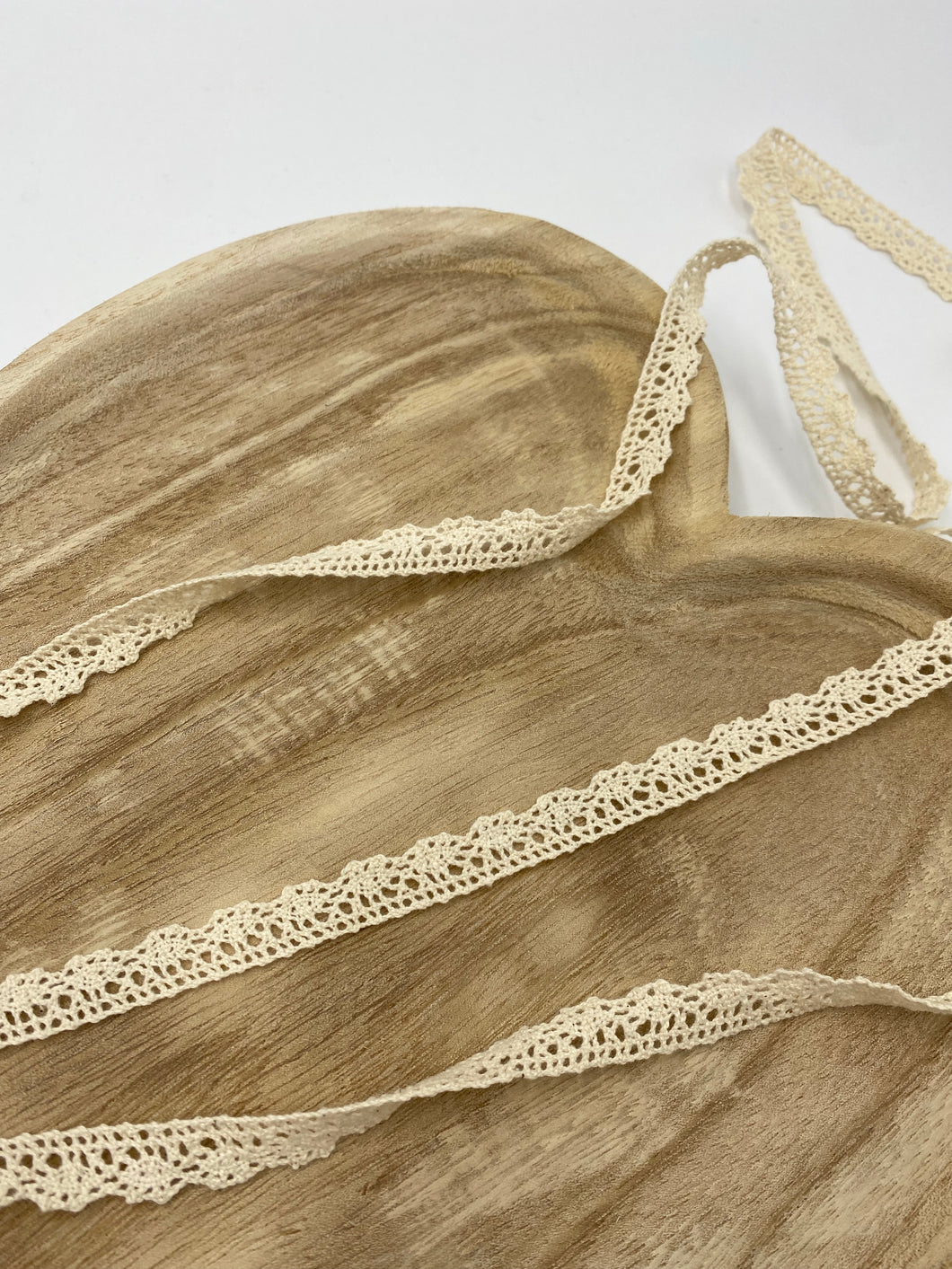 Klöppel Spitze 14mm creme