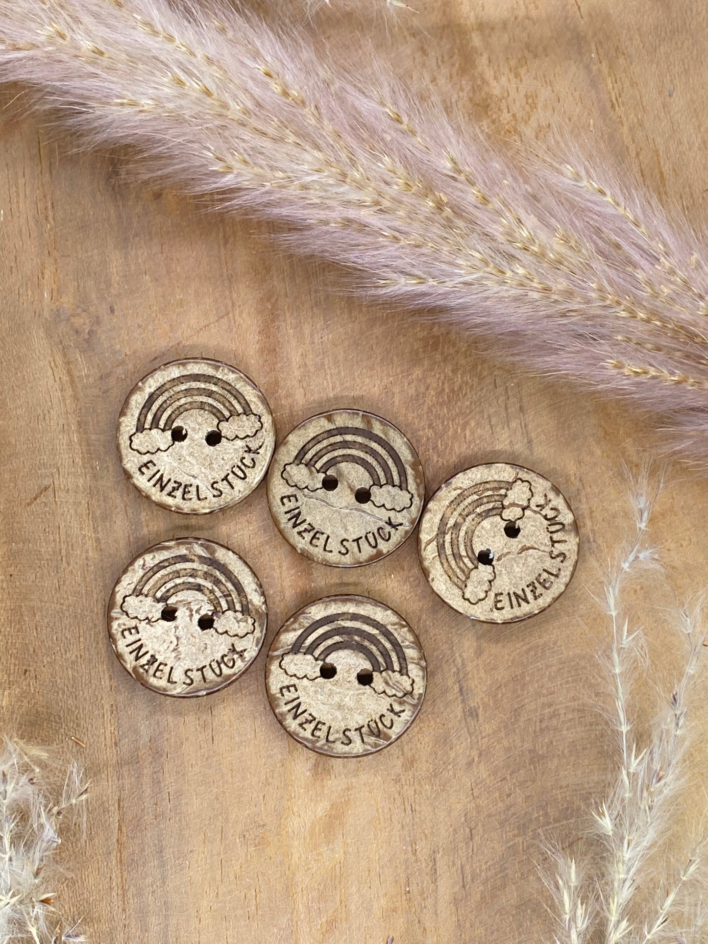 Kokosknopf Einzelstück 20mm - Ameloua