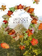 Lade das Bild in den Galerie-Viewer, Herbst Schriftzug PDF, PNG SVG transparent Vorlage / Ausmalbild / Plotterdatei
