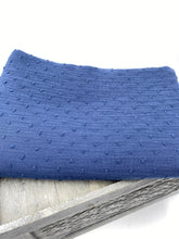 Lade das Bild in den Galerie-Viewer, Musselin Knötchen Double Gauze - Navy
