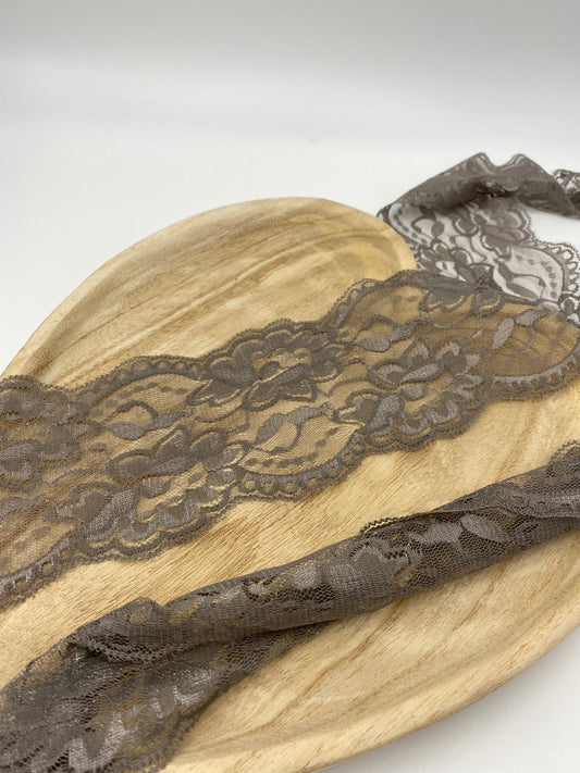 elastische Spitze 100mm taupe
